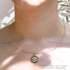 collier jonc plaqué or 