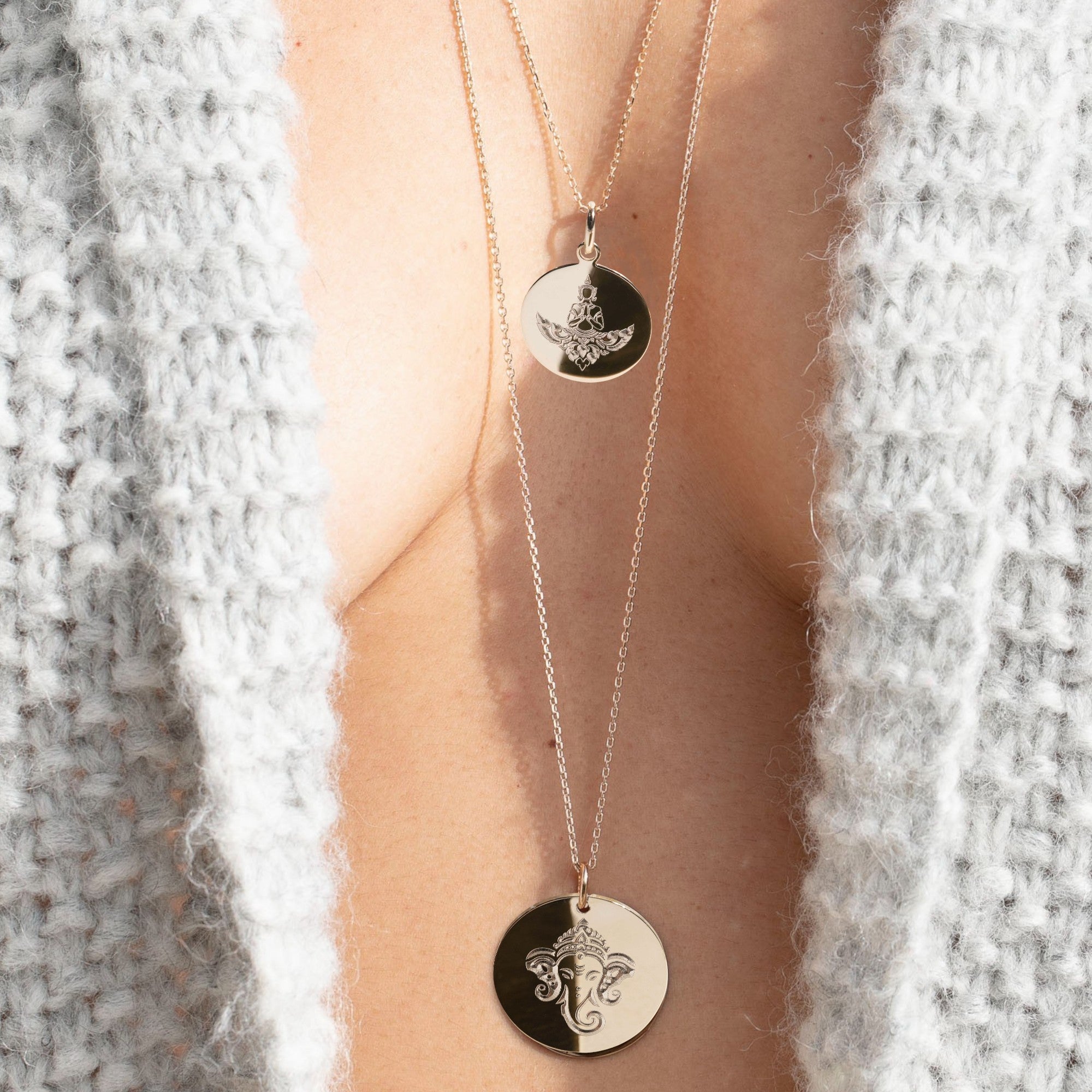 bijoux yoga - collier hindouisme 