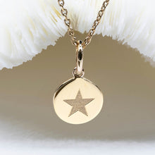 collier charm étoile