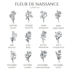 fleur de naissance mois
