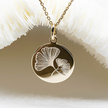 Ginkgo collier & pendentif