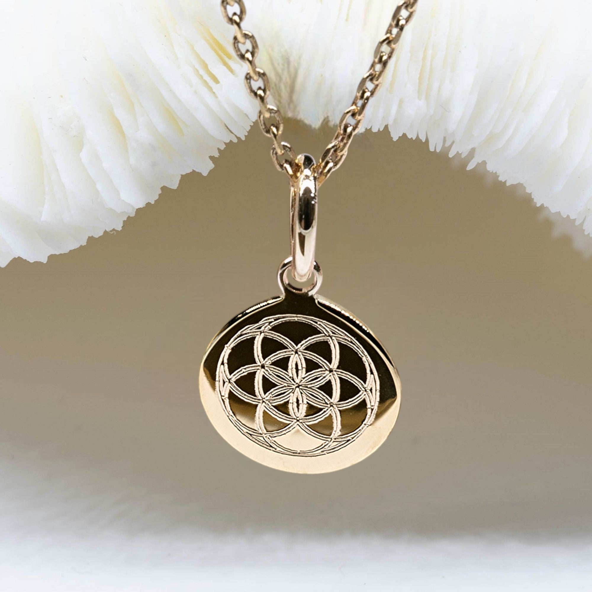 GRAINE DE VIE - charm gravé