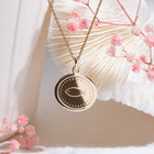 médaille de baptême poisson - symbole chrétien ICTUS - plaqué or ou argent 925