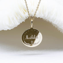 Médaille baptême 17 MM - Mathilde