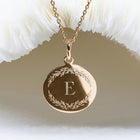 médaille de baptême initiale