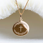 medaille de bapteme croix
