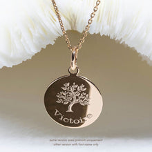 médaille de baptême arbre de vie