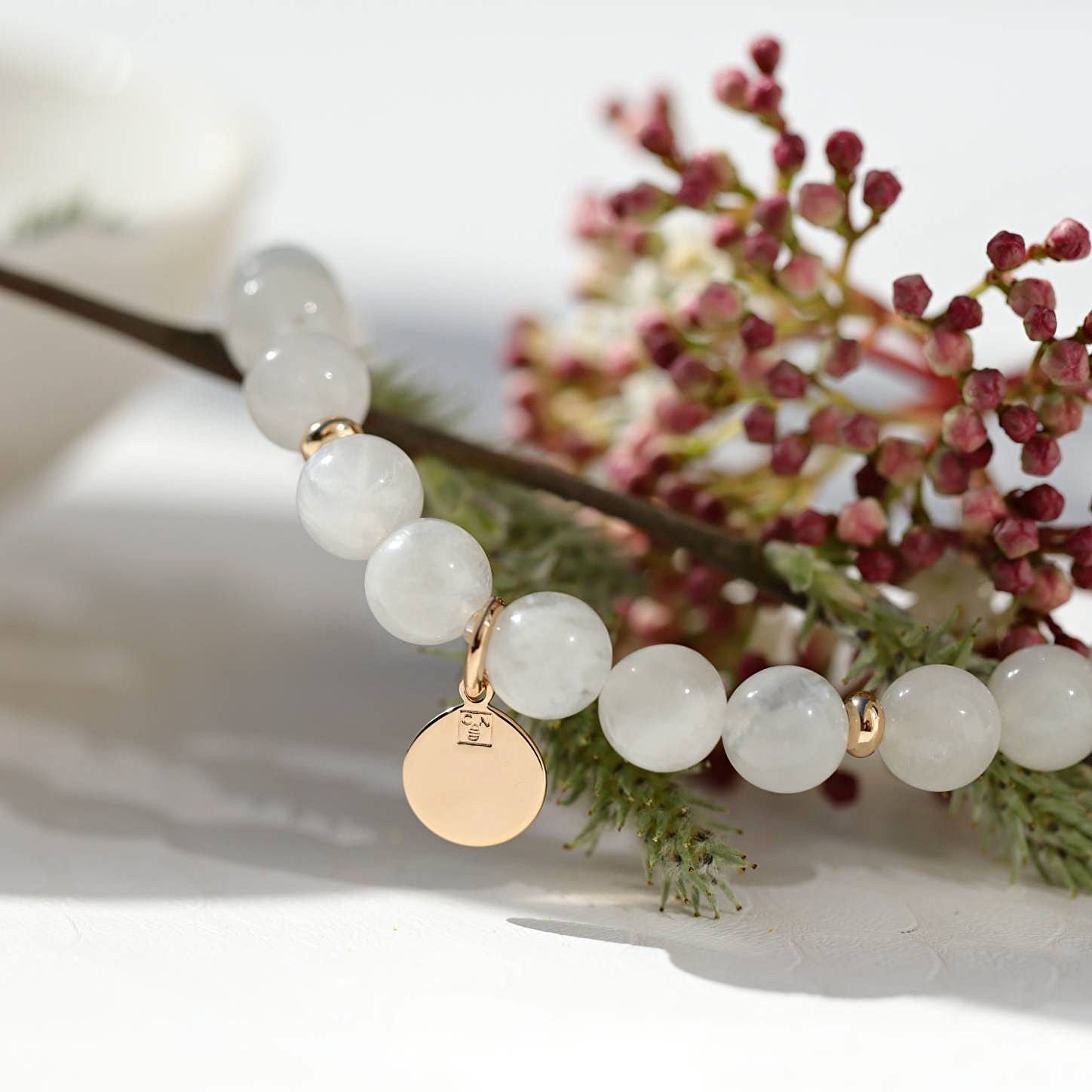 Pierre de lune bracelet