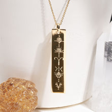 collier signe astrologique gémeaux