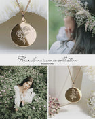 Collier fleur de naissance