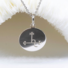 Médaille gravée 17 mm -  SIGIL de LILITH