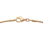 Collier jonc 42 cm - plaqué or