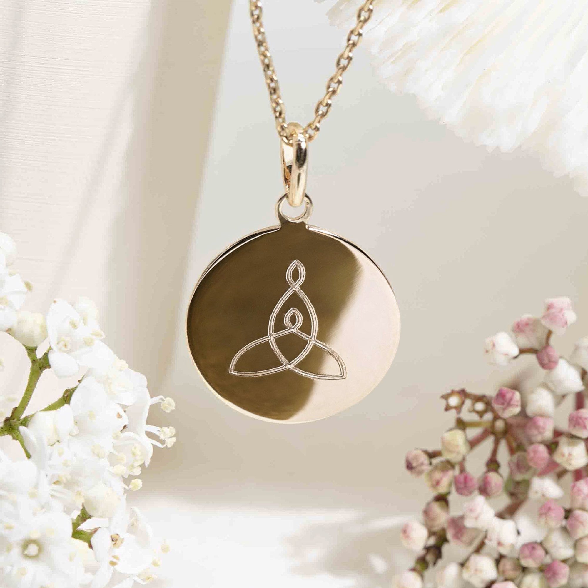 symbole celtique maternité collier
