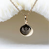 collier charm lune