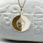 Bijoux Bouddha - pendentif  tête de Bouddha - DeepStones Lithothérapie