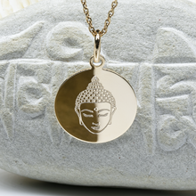 Bijoux Bouddha - pendentif  tête de Bouddha - DeepStones Lithothérapie