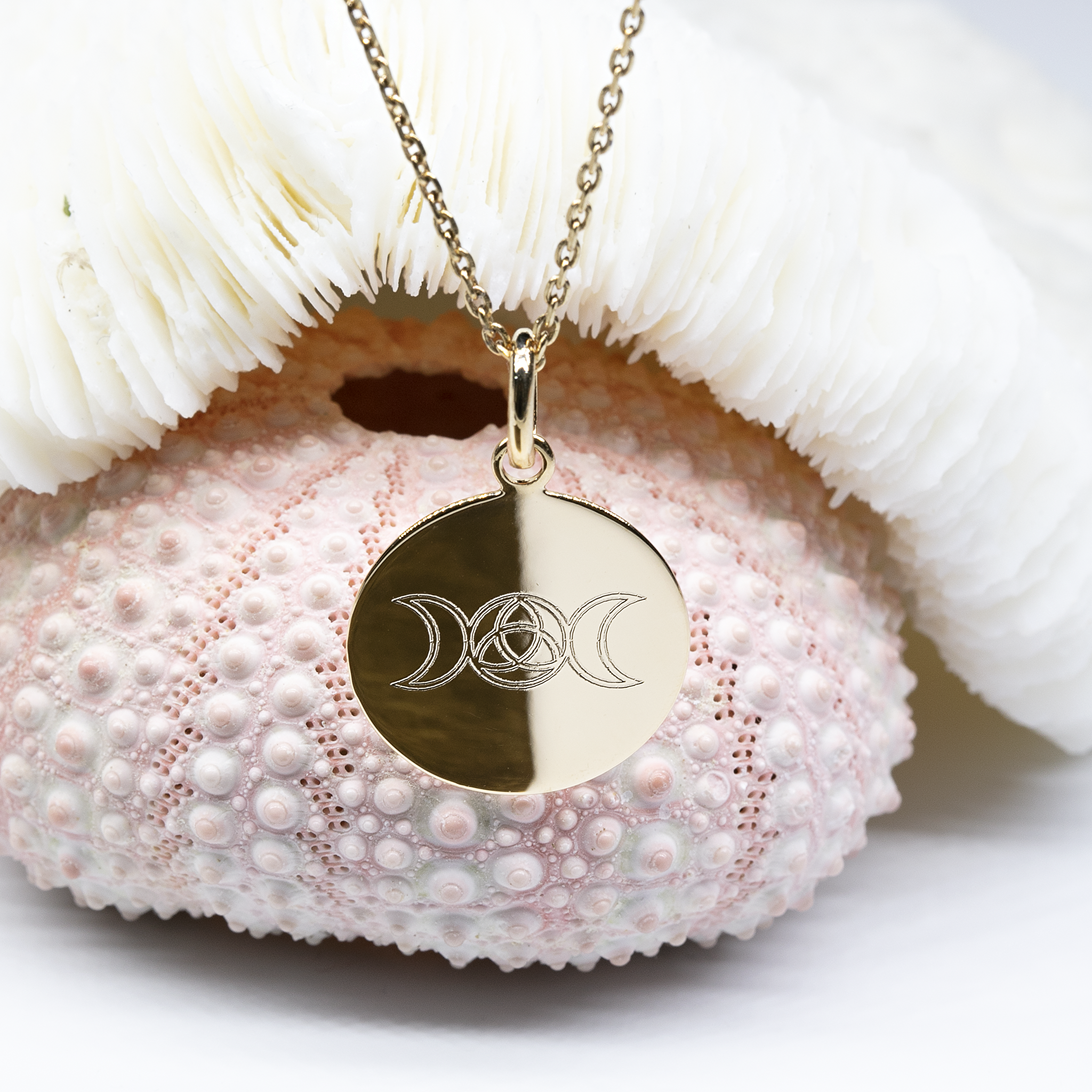Bijoux Deesse - Bijou féminin sacré  collier Triple Déesse Gaïa - DeepStones
