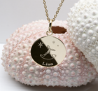 collier prénom naissance pour jeune maman - bijou maternité avec prénom - DeepStones