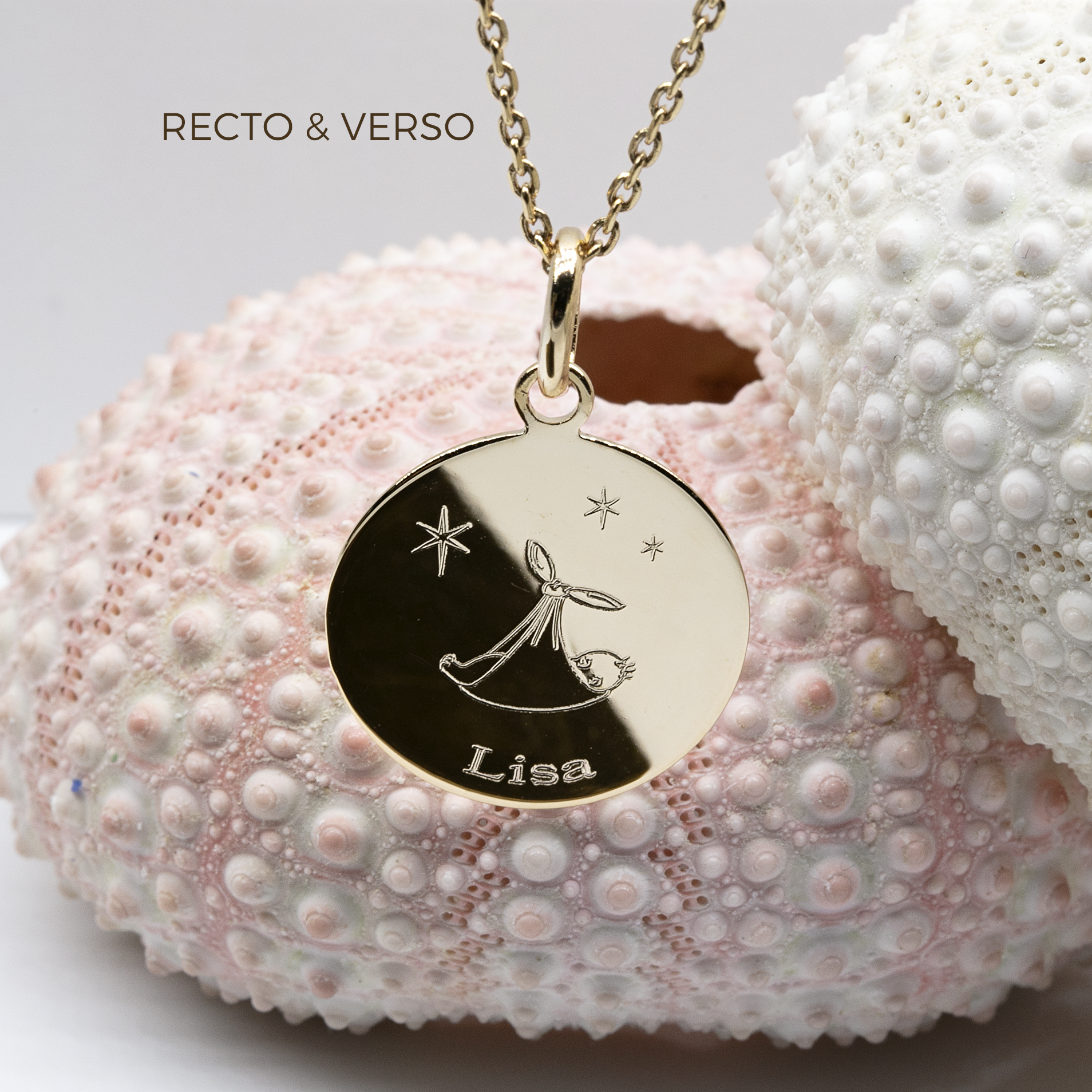 Bijou naissance pour jeune maman - collier maternité avec prénom - DeepStones