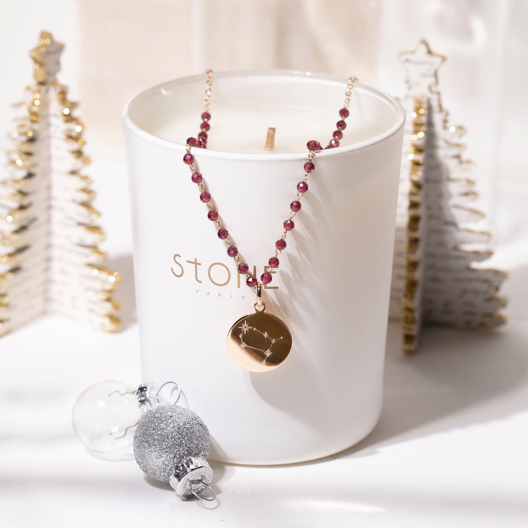 collier constellation signe astrologique du zodiaque