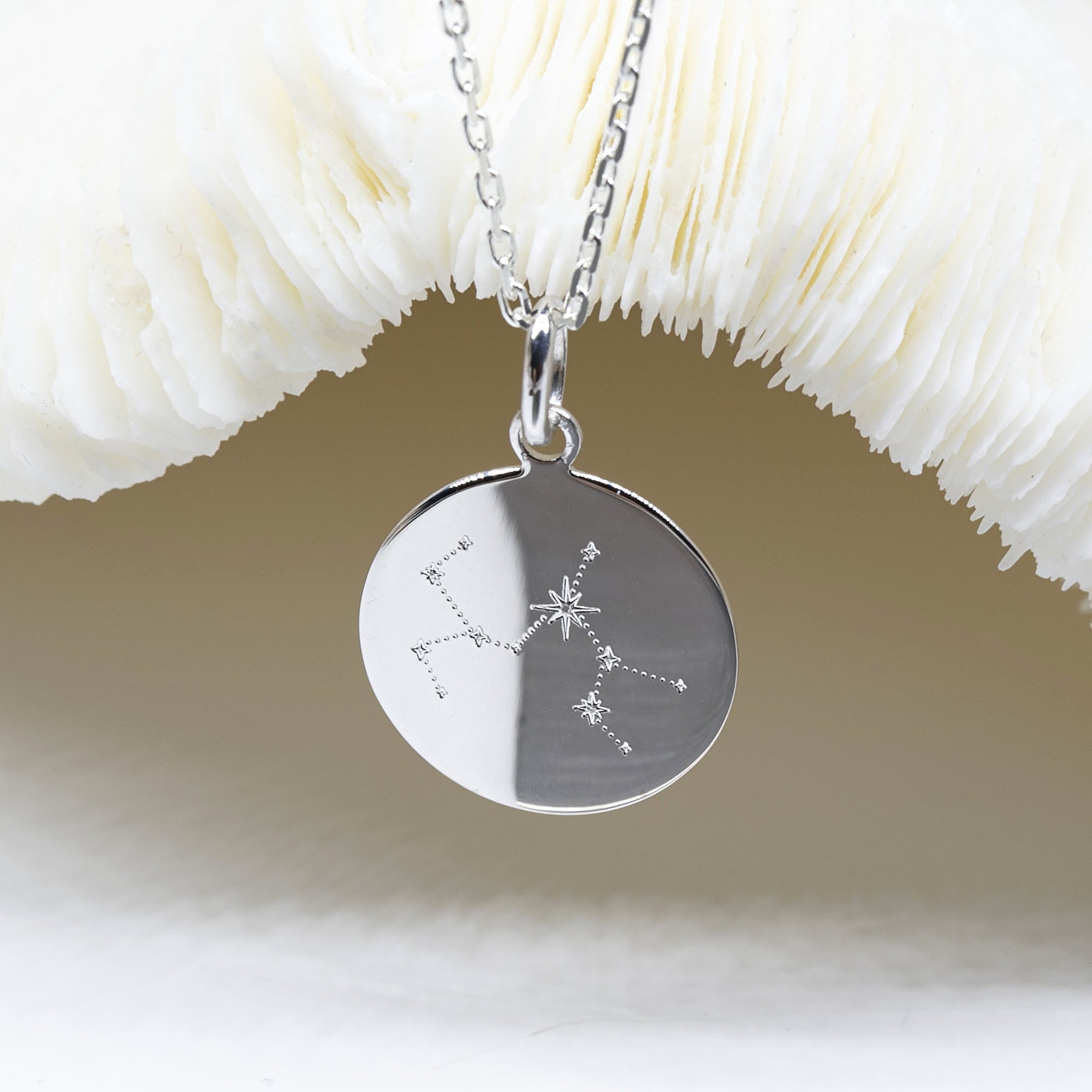 collier constellation argent