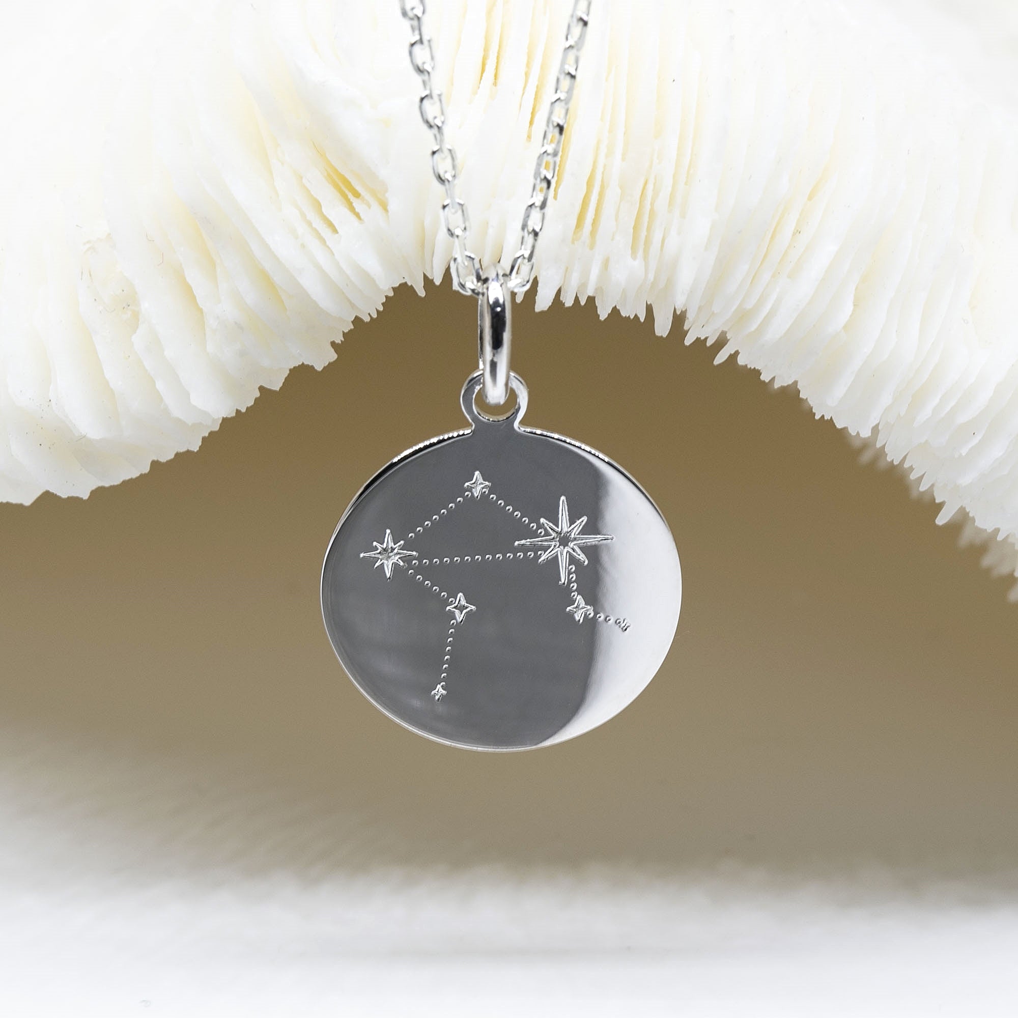 libra constellation necklace