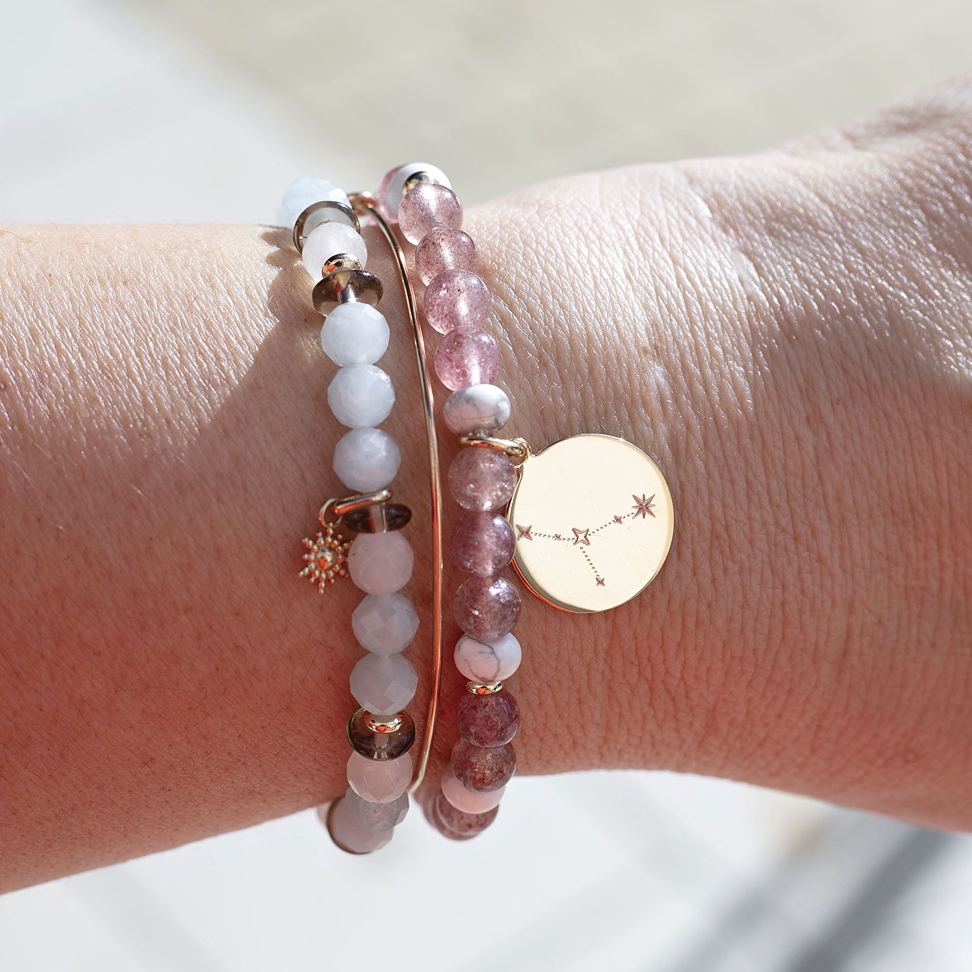 96 Breloques Cœur émaillées Constellations & Zodiaque - 12 Signes Astrologiques | Pour Fabrication Bijoux DIY
