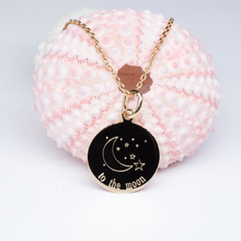 Médaille gravée personnalisée 17 mm - TO THE MOON