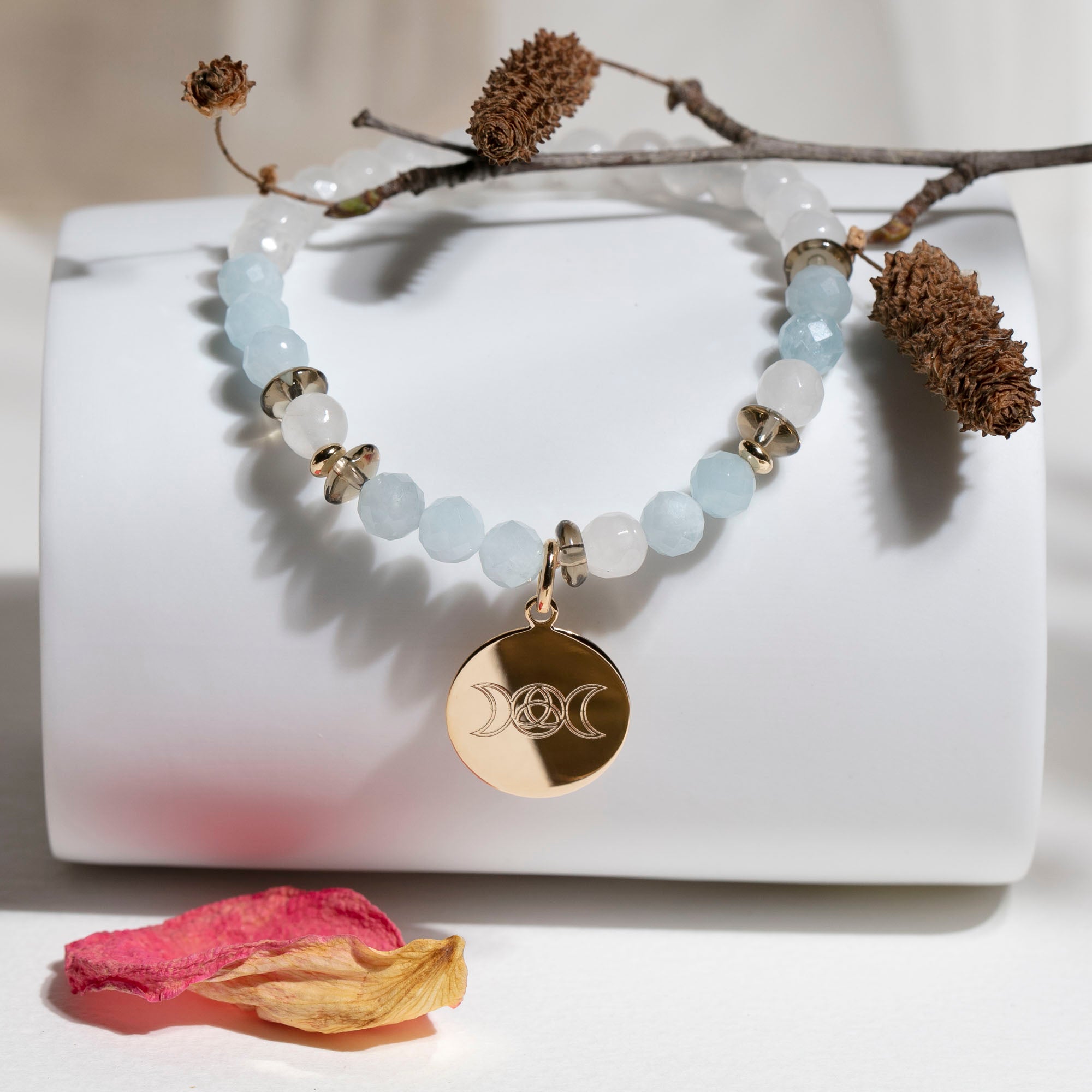 bracelet yoga pierre naturelle lithothérapie