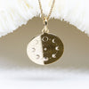 collier cycle de la lune - moon cycle necklace
