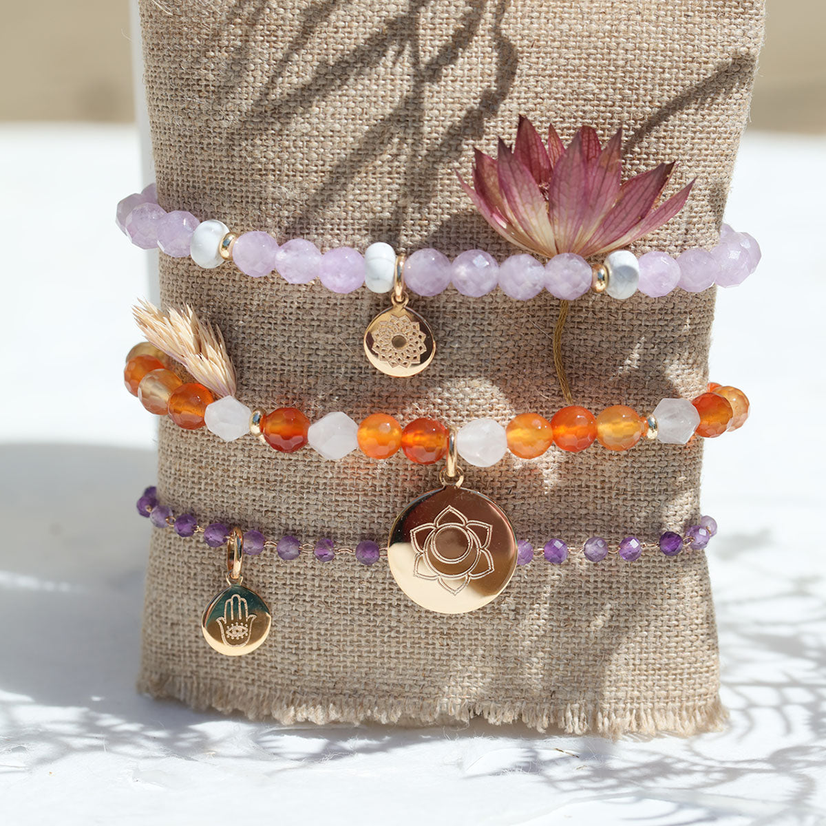 bijoux yoga - bracelet chakra