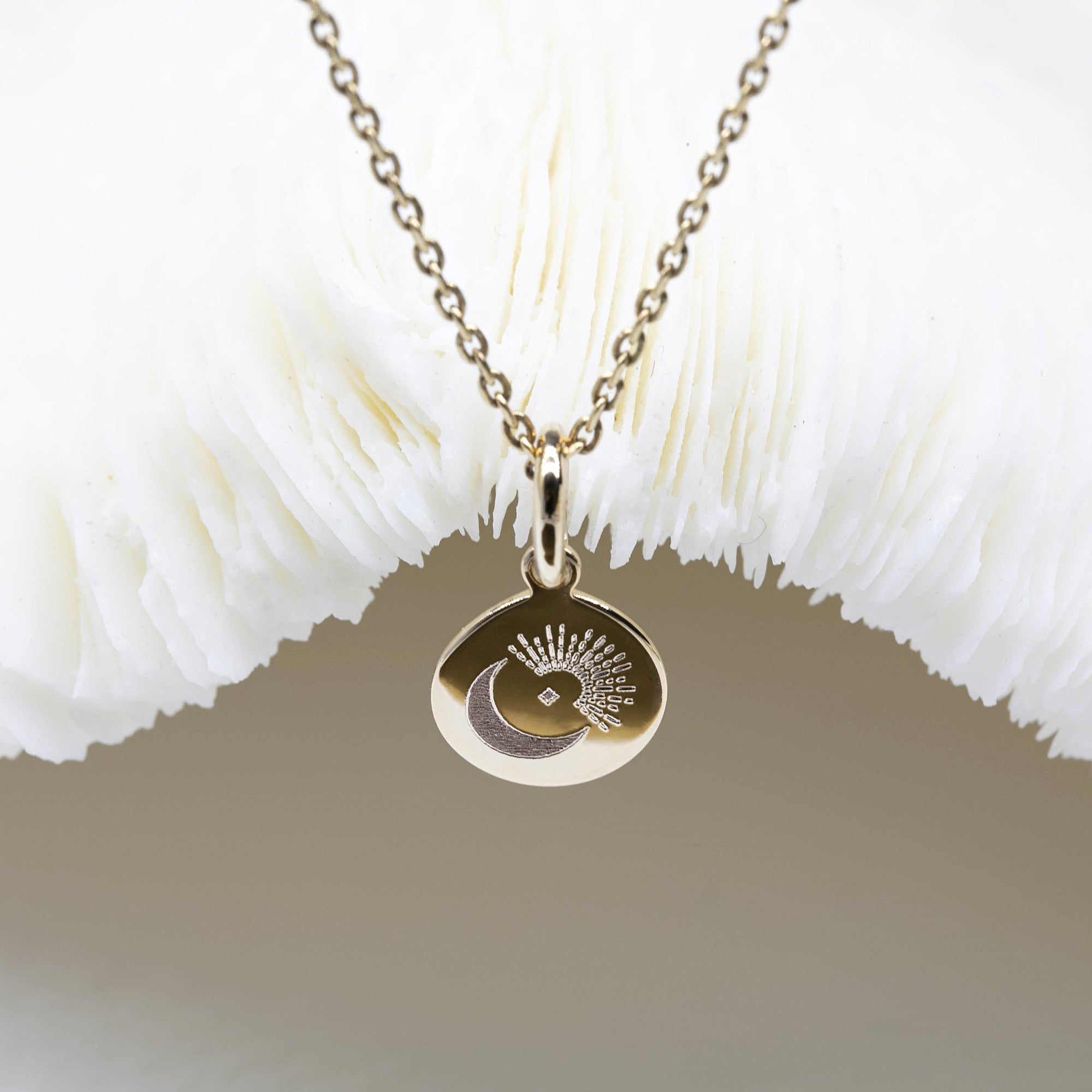 collier lune et soleil