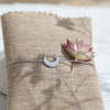Bracelet féminin sacré lune en argent - Bijoux DeepStones Lithotherapie