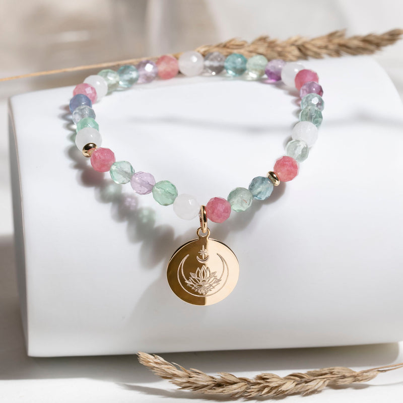 bracelet yoga en pierres naturelles