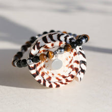 Bracelet homme en argent, oeil de tigre, hématite et obsidienne, pierres naturelles, protection, ancrage, confiance en soi, Tiger Energy 514