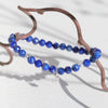 bracelet en lapis lazuli veritable ★ bijoux pierres naturelles ★ DeepStones Lithothérapie