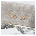 Boucles d'oreilles étoile plaqué or