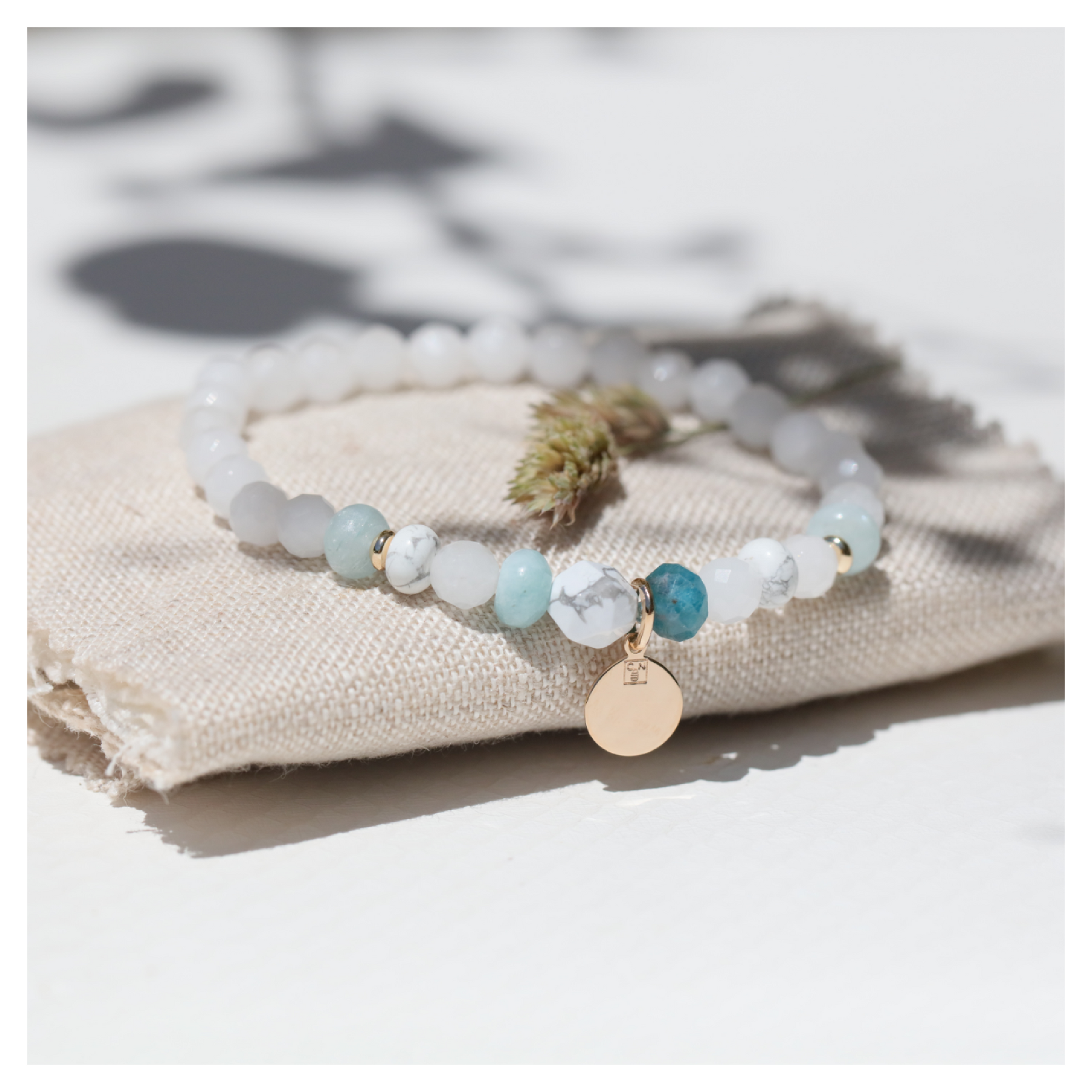  Bracelet pierres naturelles jade 