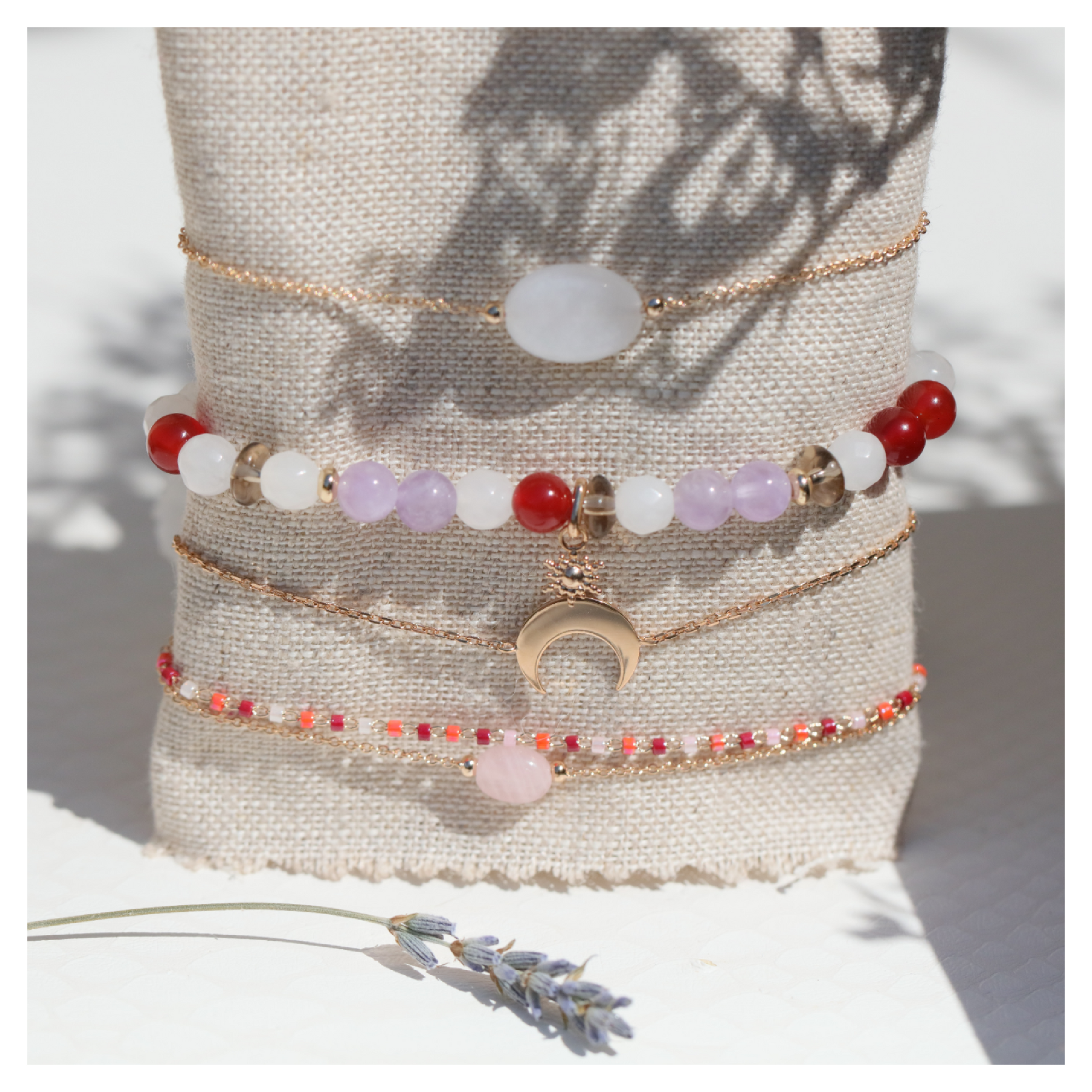 Bracelet pierres naturelles lithotherapie