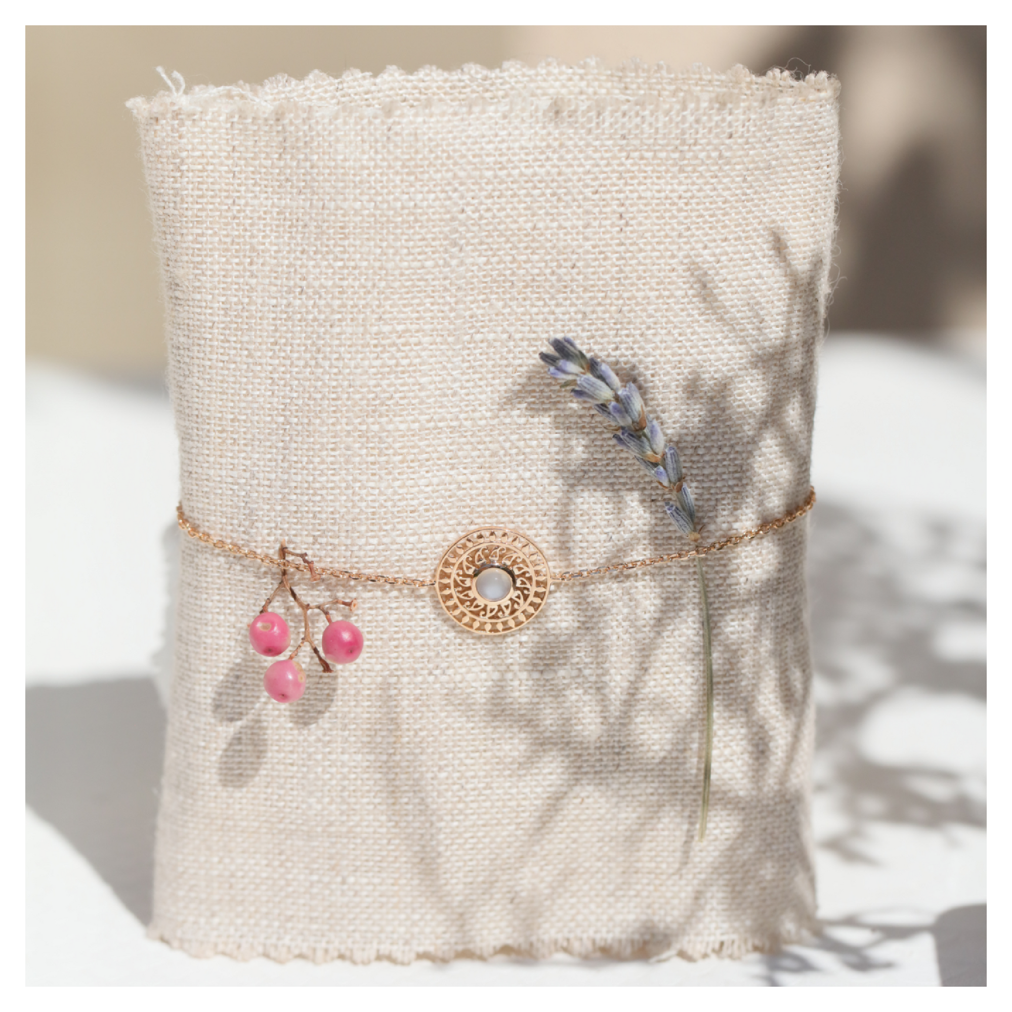 pierre de lune bracelet