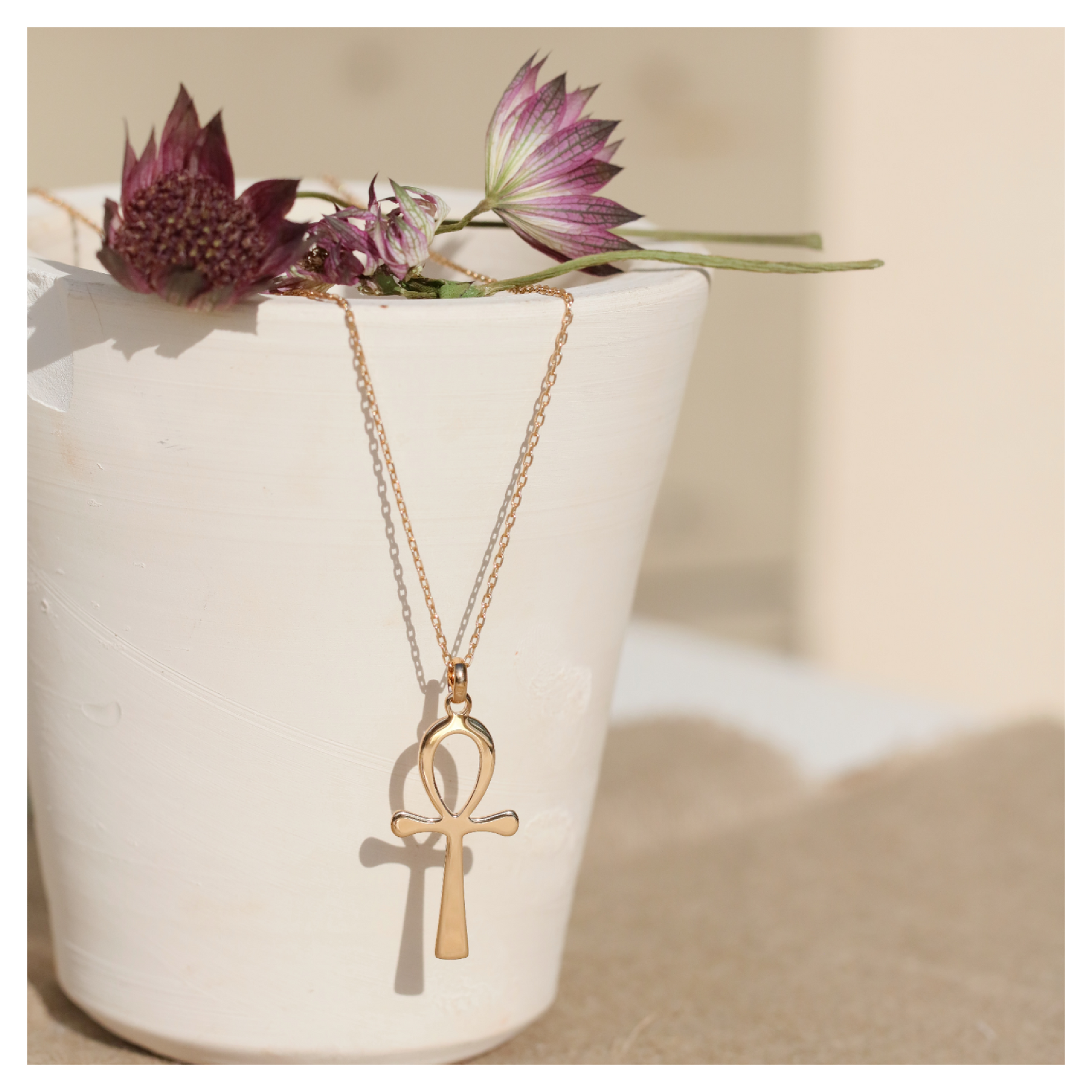 Collier Ankh croix ansee égyptienne DeepStones