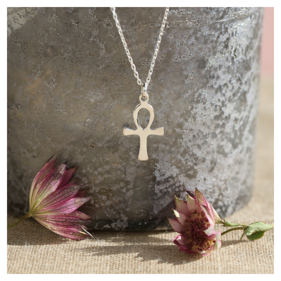 Collier Ankh - argent 925