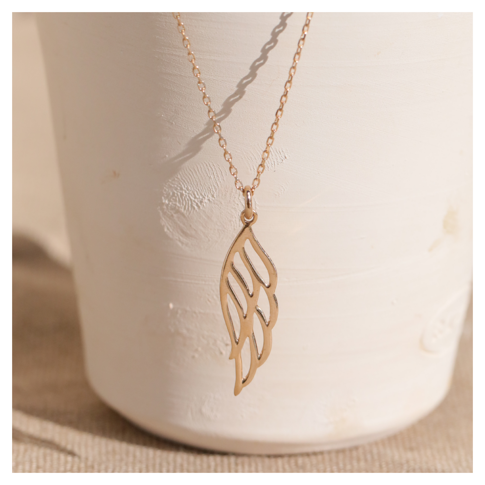 Collier aile d'ange