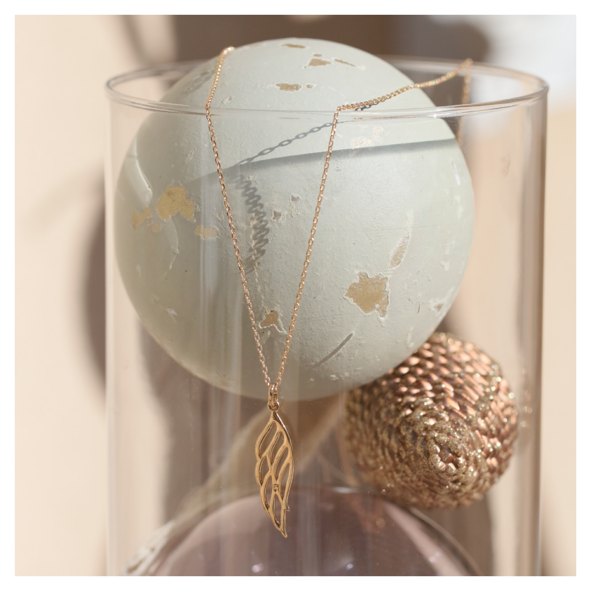 Collier aile d'ange
