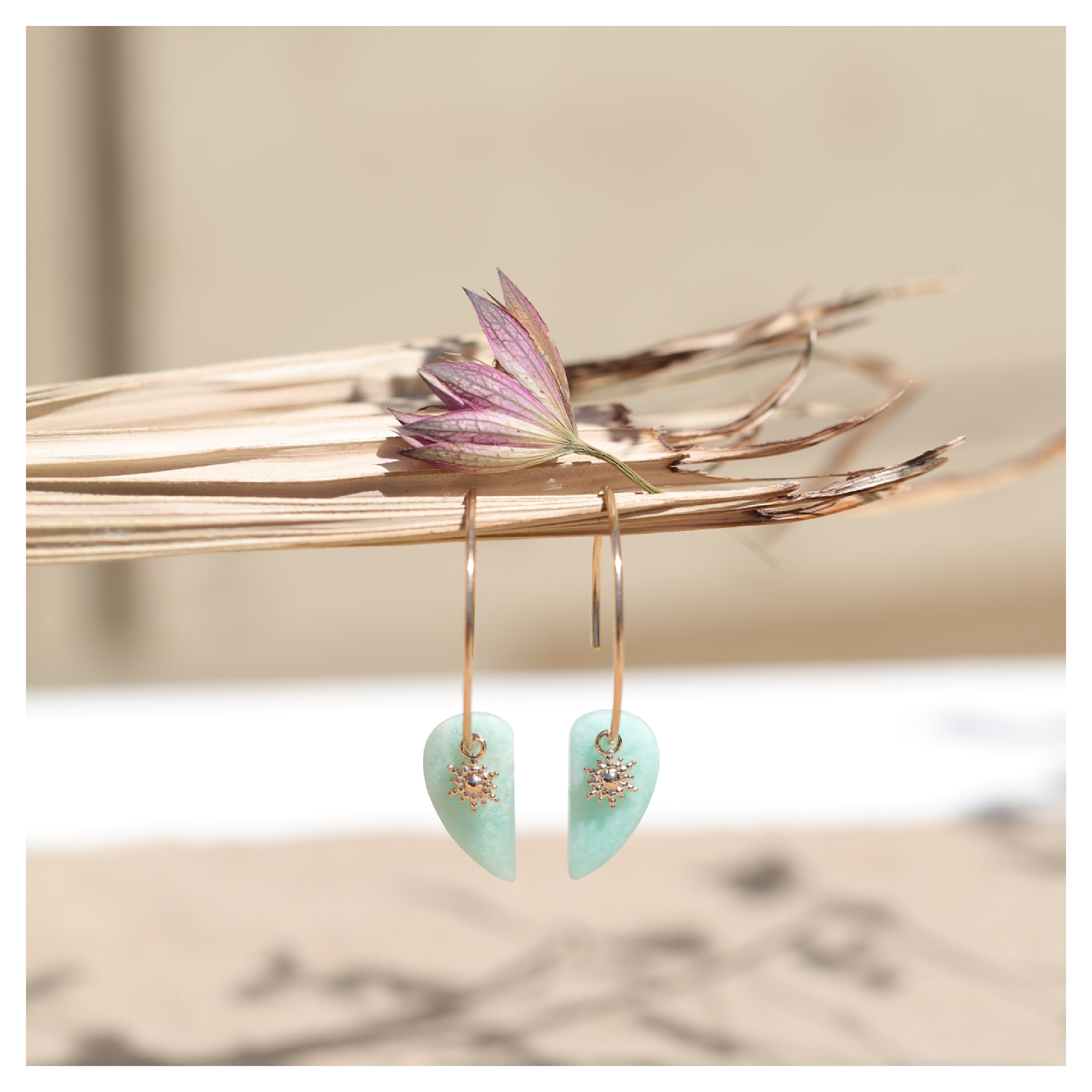 Bamboo - Amazonite