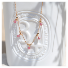 collier tourmaline rose - bijoux lithothérapie