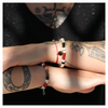 bracelets couples yin & yang en pierres naturelles - Bijoux DeepStones Lithothérapie